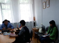 Депутат Саратовской областной Думы Владимир Агафонов провел личный прием граждан в ЗАТО Шиханы.