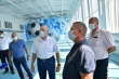 Радаев и Панков осмотрели завершение строительства ФОКа с бассейном в Шиханах