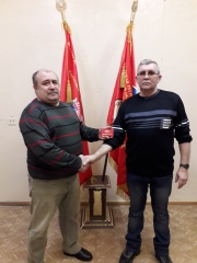 В Шиханском отделении ветеранов пополнение