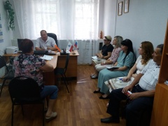 Прием главы ЗАТО Шиханы