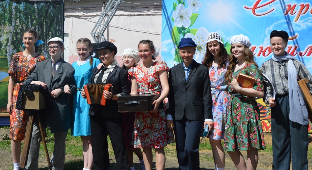 Празднование Дня Победы в Шиханах